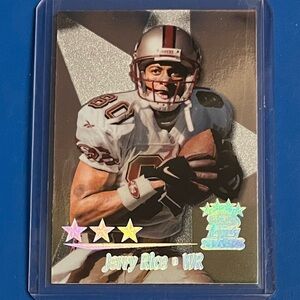Jerry Rice #15 1999 Topps Stars Starcard Football Trading Card